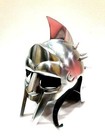 Medieval Gladiator Armour Helmet Roman Knight Gladiator Helmet With Spike