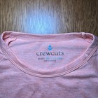 J Crew Crewcuts Boys Xl 12-14 Coral Heather Performance Athletic Raglan Tee