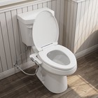 Hot   Cold Water Spray Bidet Dual Nozzle Non Electric Toilet Seat Attachment