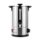8l Catering Hot Water Boiler Tea Urn Coffee Commercial Electric Stainless Steel 