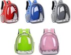 Portable Pet Carrier Bag Breathable Cat Dog Outdoor Travel Transparent Backpack