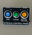 Nitrous Nos Universal 3 Button Switch Panel Kit -  arm   purge   bottle Heater 