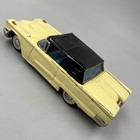 Vintage Tin Friction Ford Thunderbird By Bandai 8  Tint Windows Toy Car Japan