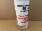Vintage Pure Oil   Gas Dealer Promo Drinking Glass Gasoline Service Station  10