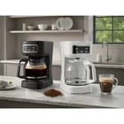 Mainstays Finish 12-cup Programmable Coffee Maker  White