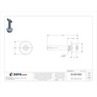 Zoro Select Gcpt14134 Dfs T-anchor Screw Anchor  1-3 4 l  Carbon Steel  4 Pk