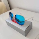 Ray-ban Rb3026  Aviator Sunglasses  gold Frame large 62mm Ice Blue Lens