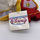 Vintage Disney Store Beauty   The Beast Mini Bean Bag Plush Set Of 5 - New