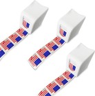 3x Postage Stamp Roll Of 100 Stamps Roll Holder Us Forever only Holder 