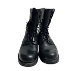 Vintage Boots Endicott Johnson Black Leather Us Military Combat Men s 9 R 1960s