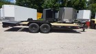 2026 Meb 7x17 3 Equipment Trailer W  Full Width Ramps