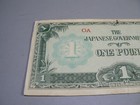 Oceania Japanese Invasion Money Lot One Shilling   Pound