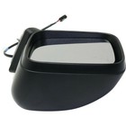 1pc Left Driver Side Textured Power Heated Operate Manual Folding Exterior Door