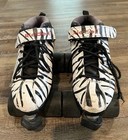 Riedell Dart Roller Skates Women   s Zebra Sz 7 White Black Rink   Speed