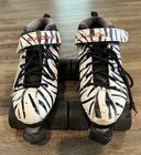 Riedell Dart Roller Skates Zebra White Black Women   s Size 7 Rink   Speed