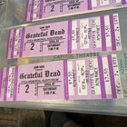 Grateful Dead Mint Uncut Ticket-1978 Utica Memorial Auditorium-utica Ny-pick One