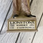 Vintage Lionstone Whisky Decanter Gentleman Gambler  1969 Old West Series 
