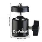 360   Swivel Mini Ball Head 1 4  Screw Mount Bracket Holder Fr Dslr Camera Tripod