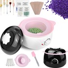 Professional Wax Warmer Heater Hair Removal Depilatory Waxing Kit Beans   Sticks