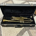 Holton Collegiate T602 Bb Trumpet Piston 3-valve Gold Lacquer Brass W  Case