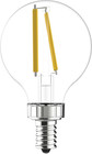 Ge Led Light Bulbs  60 Watt  Daylight  G16 Globe Bulbs  Clear  Small Base  2 Pac
