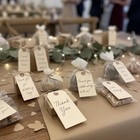 100-pack Manila Shipping Tags With Elastic String Blank Label Tags Gifts 2x4