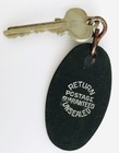 Vintage Ruby Foo s Motor Hotel Montreal Quebec Canada Hotel Key   Fob 224 Rare