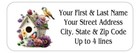150 Birdhouse Flowers Birds Mailing Return Address Labels Personalized
