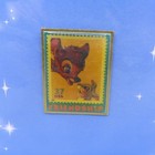 The Art Of Disney Friendship Lapel Pin 37 Cent Stamp Pin Bambi   Thumper Usps