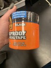 H-2  Gorilla  4 In X 10 Ft Waterproof Patch   Seal Tape Black