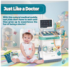 Kids Doctor Kit Toy 26pcs Medical Play Set With Cart Stethoscope Pretend Gift