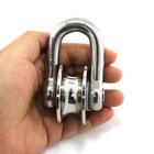 1pc 304 Stainless Steel Pulley Wheel Pulley Block Rope Pulley Wheel Cable Pulley
