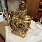 Vtg New Batesville Casket Company Life Symbols Pieta Casket Corners Funeral