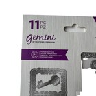 Gemini Decorative Panel Die Precious Secrets 11pc Cardmaking Craft Metal New
