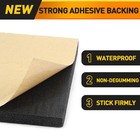 Modigt 4   4   3 4  Foam Padding Sheet With Self 4 4 3 4inch 4pcs   Black