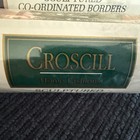 Croscill Chambord Wallpaper Scalloped Border Three Rolls New Sealed Cassis