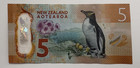 New Zealand 5 Dollars 2015 P-191 Hillary everest  Hoiho Penguin Polymer Banknote