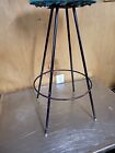 Mid Century Atomic Swivel Bar Stool 1950 s 1960 s