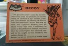 1966 Topps Batman Black Bat Set Break  49 Decoy Trading Card