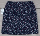 Nwt Swing Control  flagstick Print  Womens 18  Pull-on Golf Skort-size 6   130
