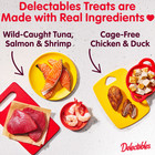 4 Pack Hartz Delectables Stew Senior Cat Treats Variety Pack Lickable Wet Food