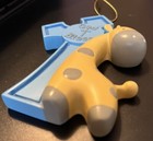 Christmas Baby Boy Giraffe With Cross Baptism christening Ornament Bnwot