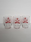 Vintage Shiner Beer Premium Barrel Glass Lot Of 3 Taster Glasses