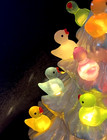 10 Cute Easter Spring Duck Bulbs For Ceramic Christmas Tree Lights Twist  new 