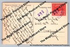 Puerto La Libertad San Salvador El Salvador Hand Colored Stamp Cover 1940