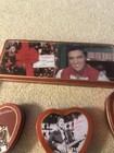 Lot Of 6 Vintage Elvis Tin Russell Stover Valentine Holiday Candy  Gift Box Tins