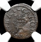 England  Charles I  1625-1649  Copper Richmond Farthing  Ngc Xf40 Bn