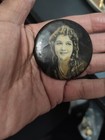 Vintag Beautiful Mary Pickford Original Pocket Mirror