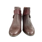Vionic Trinity Boots Womens Us Size 6 Brown Leather Booties Tvw5300 Ankle Short