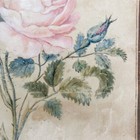 Antique Pink Roses Watercolor Painting